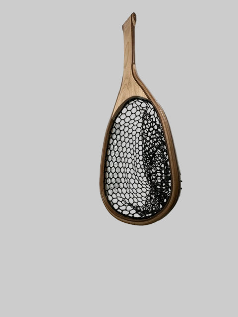 Handcrafted 12" Fly Fishing Net in Maple and Walnut